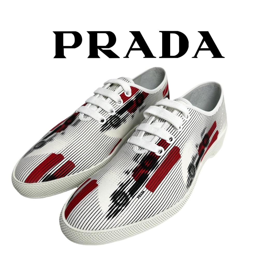 Prada canvas sneakers super rare and collectible Size Men’s US 10